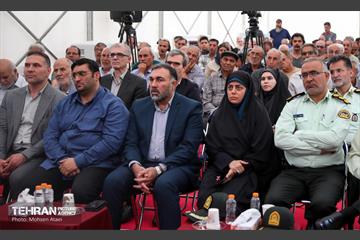 آیین افتتاحیه مجموعه ورزشی شهدای تاکسیران 18