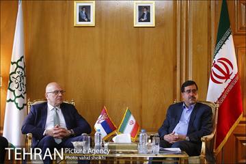 دیدار سرپرست شهرداری تهران با وزیر فرهنگ و رسانه های جمهوری صربستان 12