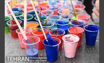 جشنواره تخم مرغ های رنگی در پارک دانشجو 21