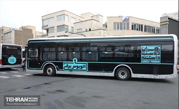 بهره‌برداری از اتوبوس های برقی شهر تهران 33