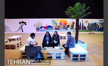 دیدار زهرا بهروزآذر مدیرکل امور بانوان شهرداری تهران با آنجلا مواى  1