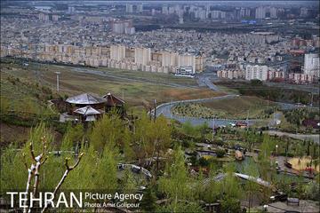بهار بارانی تهران در روز طبیعت 14
