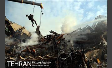 امداد رسانی در حادثه پلاسکو 23