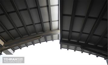 آئین بهره برداری از پروژه مسقف سازی پایانه ایرانخودرو 12