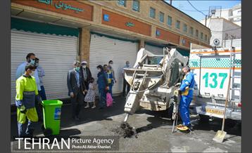 پروژه بهسازی پیاده مداری در منطقه ۲۰