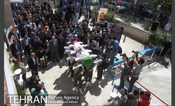 تشییع پیکر بهمن گلبارنژاد دوچرخه سوار ملی پوش ایران در پارالمپیک‎ 3