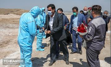 بازدید اعضای شورای شهر از پروژه های سازمان مدیریت پسماند 48