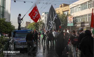 مراسم پیاده روی جاماندگان اربعین حسینی در تهران 19