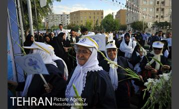 پیاده روی و گردهمایی سالمندان با حضور شهردار تهران 8