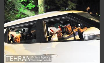 شادی خیابانی مردم بعد از پیروزی تیم ملی ایران 37