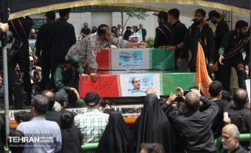 تشییع شهدای اقتدار ملی در تهران - 3  14