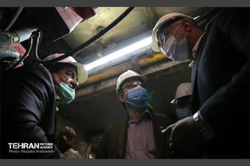 بازدید شهردار تهران از کارگاه ساخت ایستگاه متروی حرم عبدالعظیم 20