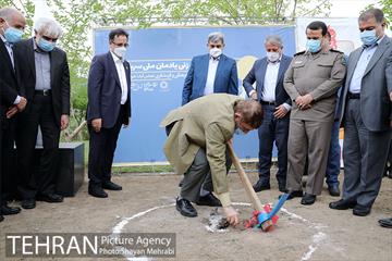 آئین کلنگ زنی یادمان سرباز وطن 38