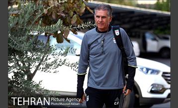 تمرین تیم ملی فوتبال 1