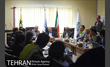 بازدید معاونت حمل و نقل شهرداری و اعضای شورای شهر تهران از عملیات اجرایی خط ۶ 9