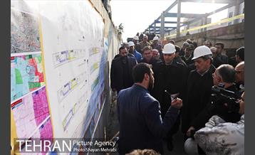 بازدید شهردار تهران از پروژه میدانگاه شهری امیر کبیر 25