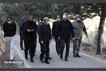 بازدید شهردار تهران از کمربند سبز تهران 19