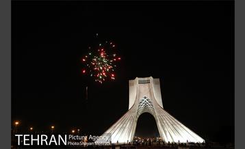 نورافشانی و نورپردازی لیزری به مناسبت عیدغدیر خم 3