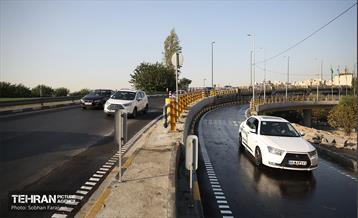 بهره‌برداری از دوربرگردان غیرهمسطح شمال به شمال بزرگراه چمران 6