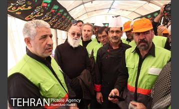 بازدید اعضای شورای اسلامی شهر تهران از خدمات رسانی به زائران اربعین حسینی 9