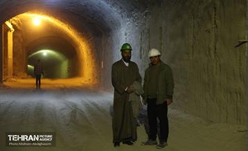 بازدید دانشجویان از پروژه ایستگاه مترو تختی 20