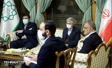 دیدار شهردار تهران با مدیرعامل توانیر 27