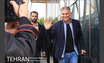 بدرقه ملی‌پوشان پیش از آخرین اردوی جام ملت ها 28