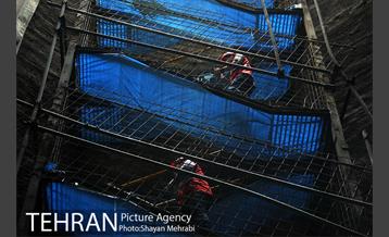 ورود دستگاه تمام مکانیزه(TBM) به ایستگاه مترو شهدا 35