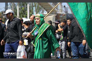 پیاده روی جاماندگان اربعین حسینی(ع) در تهران 53