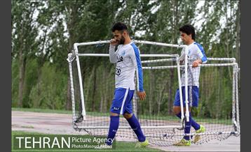 تمرین تیم فوتبال استقلال تهران‎ 1