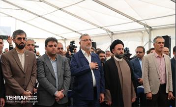 آیین بهره‌برداری از طرح نوسازی حمل و نقل عمومی تهران 34