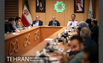 نشست خبری مدیرعامل سازمان بوستان ها 8