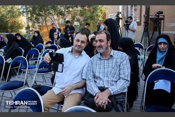 مراسم رونمایی از یادبود خبرنگاران شهید غزه در خانه روزنامه‌نگاران شهر 34