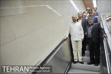 افتتاح خط ۷ مترو تهران با حضور دکتر قالیباف 16