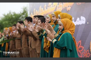 آیین افتتاحیه جشنواره نور و بازی‌های چوبی  29