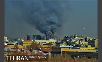 نمایی دیده نشده از پلاسکو در آتش 5