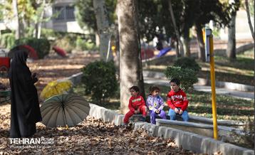 گذر پاییزی بوستان بعثت 9