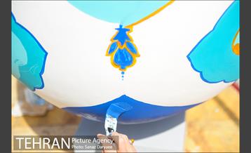 جشنواره تخم مرغ های رنگی در میدان هفت حوض 6