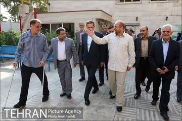 حضور شهردار تهران در اردوی ورزشکاران اعزامی به بازی‌های پارالمپیک  4