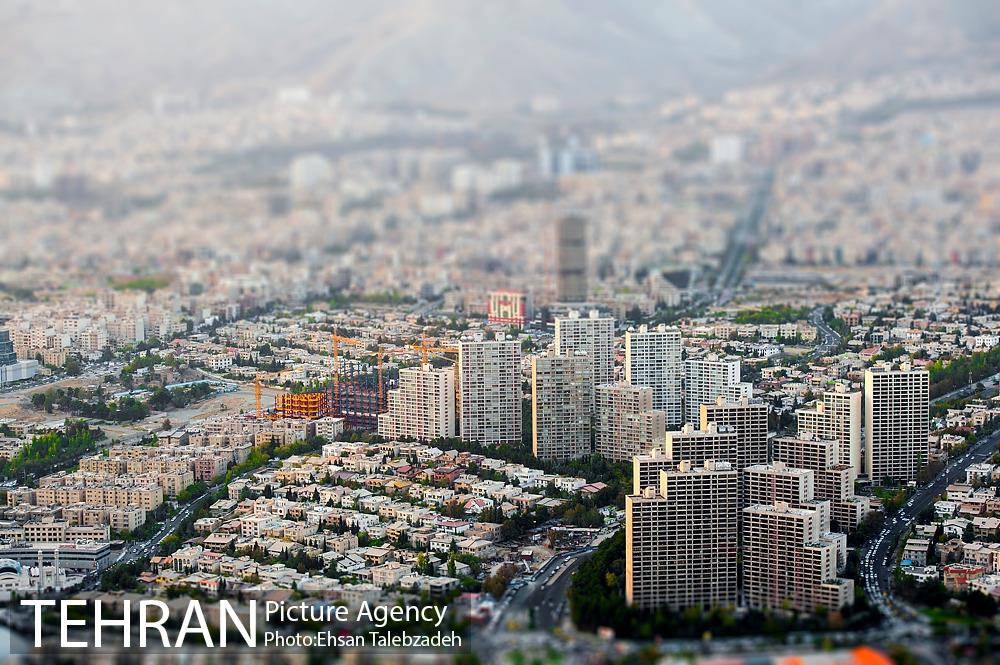 تهران از فراز برج میلاد 1