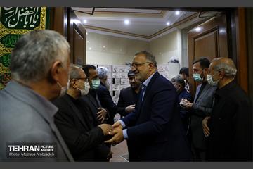 مراسم ترحیم والده سردار ذوالقدر