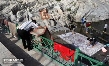 قالیشویی سنتی در چشمه علی 67