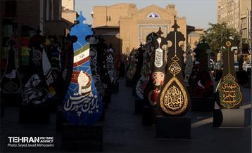 پنجمین رویداد نقاشی و خط نگاره های عاشورایی و جنگ رمضان 36