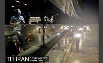 تمرین بدن سازى تیم استقلال 2