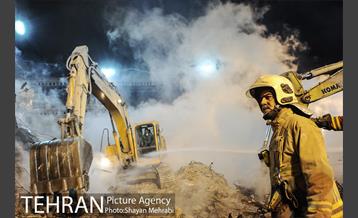 هفتمین روز آواربرداری ساختمان پلاسکو-2 8