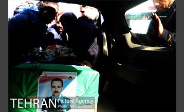 مراسم تشییع شهدای حادثه سقوط هواپیما  36