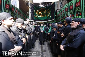 مراسم عزاداری تاسوعای حسینی در بازار تهران 24