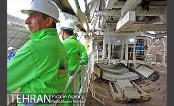 آغاز  حفاری تونل  محور جنوبی خط 6 مترو تهران 6