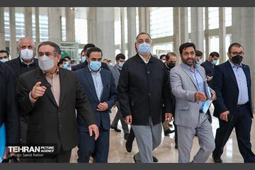بازدید شهردار تهران از مجموعه شهر آفتاب 19