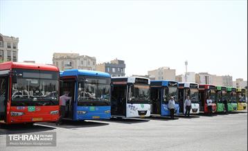 بازدید اصحاب رسانه از منطقه ۵ شرکت واحد اتوبوسرانی 10